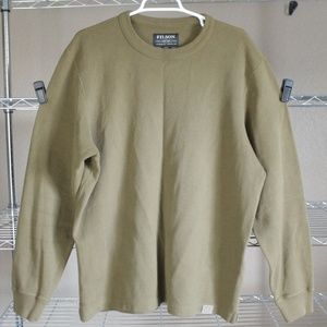 Filson Knit Crewneck Cotton Sweater Large